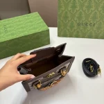 Gucci Diana Mini Top Handle Bag in GG Supreme Canvas with Bamboo Handle（without box） - Image 4