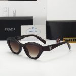 Prada Triangle‑Logo Vintage Sunglasses,Wrap Cat‑Eye/Pointed Cat‑Eye - Image 19
