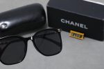 Chanel Fashion Large‑Frame Sunglasses with Letter‑Decorated / Chain‑Decorated Temples - Image 6