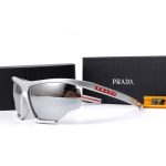 Prada Sports Wind‑Proof Colorful Reflective Sunglasses, Split / One‑Piece Cycling Eye‑Protection Shades - Image 10