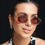 Prada Vintage Oval Small‑Frame Sunglasses,Cat‑Eye /Metal Frame - Image 12
