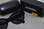 Chanel Retro Cat‑Eye/Butterfly Large‑Frame Fashion Sunglasses - Image 3
