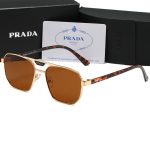 Prada Vintage Double‑Bridge Aviator Gradient Sunglasses,Polygonal/Round/Square Frame - Image 19