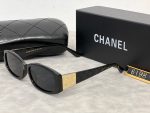 Chanel Wide‑Temple Sunglasses with Double‑C Metal Logo, Hollow‑Out Decoration / Quilted‑Pattern Temples - Image 7