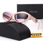 Prada Triangle‑Logo Vintage Sunglasses,Wrap Cat‑Eye/Pointed Cat‑Eye - Image 13