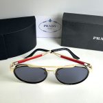 Prada Vintage Double‑Bridge Aviator Gradient Sunglasses,Polygonal/Round/Square Frame - Image 3
