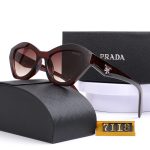 Prada Triangle‑Logo Vintage Sunglasses,Wrap Cat‑Eye/Pointed Cat‑Eye - Image 21