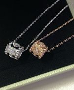 VCA Kaleidoscope Necklace, White Gold-Tone / Rose Gold-Tone - Image 2