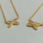 Chaumet Liens Croisé Necklace,White Gold-Tone / Gold-Tone
