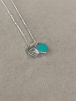 Tiffany & Co. Enamel Heart Necklace, Available in Diamond & Non-Diamond Styles - Image 9