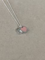 Tiffany & Co. Enamel Heart Necklace, Available in Diamond & Non-Diamond Styles - Image 6