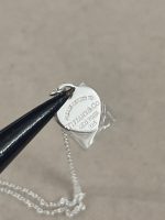 Tiffany & Co. Enamel Heart Necklace, Available in Diamond & Non-Diamond Styles - Image 5