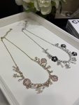 Chanel 26C New Camellia Pearl Tassel Necklace, Available in Pink & Black