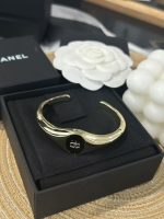 Chanel new oval/square polished black/red enamel oil drop bracelet - Image 14