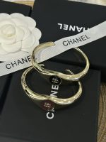 Chanel new oval/square polished black/red enamel oil drop bracelet - Image 12