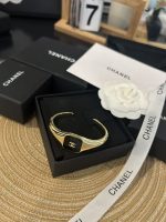 Chanel new oval/square polished black/red enamel oil drop bracelet - Image 5