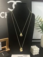 Chanel new glossy wide black/red enamel ring + chain dual-purpose pendant necklace - Image 8