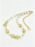 Chanel 26B New Bud C Pearl Necklace/Bracelet - Image 17