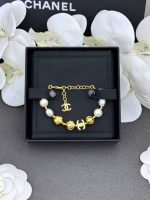 Chanel 26B New Bud C Pearl Necklace/Bracelet - Image 10