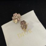 Dior new clover leaf powder enamel letter earrings - Image 9