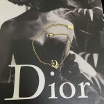 Dior New Bow Enamel Letter Bracelet, available in pink and green - Image 6