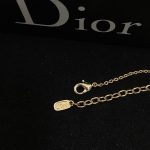 Dior New Bow Enamel Letter Bracelet, available in pink and green - Image 4