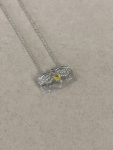 Tiffany Full Rhinestone Firefly Necklace
