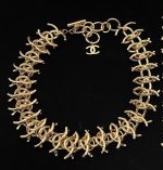 Chanel Double C Layered Collection: Necklace, Bracelet, Stud Earrings, Ring - Image 2