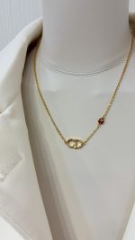 Dior New CD Wavy Ladybug Necklace / Bracelet