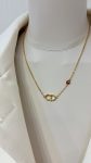 Dior New CD Wavy Ladybug Necklace / Bracelet