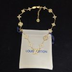 Louis Vuitton Classic Monogram Logo CZ Inlay Necklace / Bracelet - Image 2