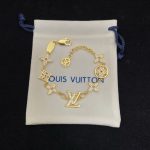 Louis Vuitton Classic Monogram Logo CZ Inlay Necklace / Bracelet - Image 3