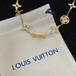Louis Vuitton Classic Monogram Logo CZ Inlay Necklace / Bracelet - Image 4