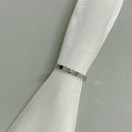 Chaumet Bee My Love Honeycomb Ring, Full/Alternating CZ, Gold/Rose Gold/Silver Tone - Image 4