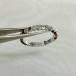 Chaumet Bee My Love Honeycomb Ring, Full/Alternating CZ, Gold/Rose Gold/Silver Tone - Image 6