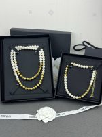 Chanel 26B Gold Bead & Faux Pearl Long Necklace, Sweater Chain Design - Image 8