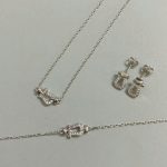 FRED Force 10 Full Rhinestone Horseshoe Clasp Design, Gold / Silver Tone, Necklace/ Bracelet /Stud Earring - Image 5