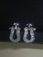 FRED Force 10 Full Rhinestone Horseshoe Clasp Design, Gold / Silver Tone, Necklace/ Bracelet /Stud Earring - Image 15