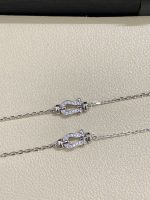 FRED Force 10 Full Rhinestone Horseshoe Clasp Design, Gold / Silver Tone, Necklace/ Bracelet /Stud Earring - Image 18