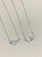 FRED Force 10 Full Rhinestone Horseshoe Clasp Design, Gold / Silver Tone, Necklace/ Bracelet /Stud Earring - Image 23