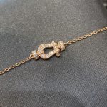 FRED Force 10 Full Rhinestone Horseshoe Clasp Design, Gold / Silver Tone, Necklace/ Bracelet /Stud Earring - Image 26