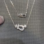 FRED Force 10 Full Rhinestone Horseshoe Clasp Design, Gold / Silver Tone, Necklace/ Bracelet /Stud Earring - Image 42