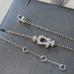 FRED Force 10 Full Rhinestone Horseshoe Clasp Design, Gold / Silver Tone, Necklace/ Bracelet /Stud Earring - Image 44