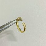 Panthère de Cartier Open Ring, Gold/Silver/Rose-Gold Tone with Simulated Diamonds - Image 3