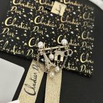 Dior Vintage Silver Safety Pin Brooch with Eiffel Tower & Arc de Triomphe Charms (Faux Pearl Dangles) - Image 3