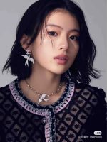 Chanel  Crystal Paved Swallow Drop Earrings - Image 3
