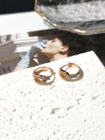Fred New Horseshoe Buckle Enamel Hoop Earrings - Image 5