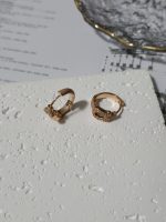 Fred New Horseshoe Buckle Enamel Hoop Earrings - Image 7