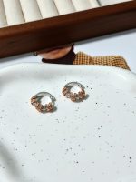CHAUMET Torsade de Chaumet Collection Two-Tone Twisted Rope Diamond Hoop Earrings - Image 6