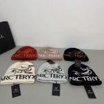 Arc'teryx Warm Knit Beanie, Classic Logo Jacquard Wool Hat, Multiple Colors Available - Image 60